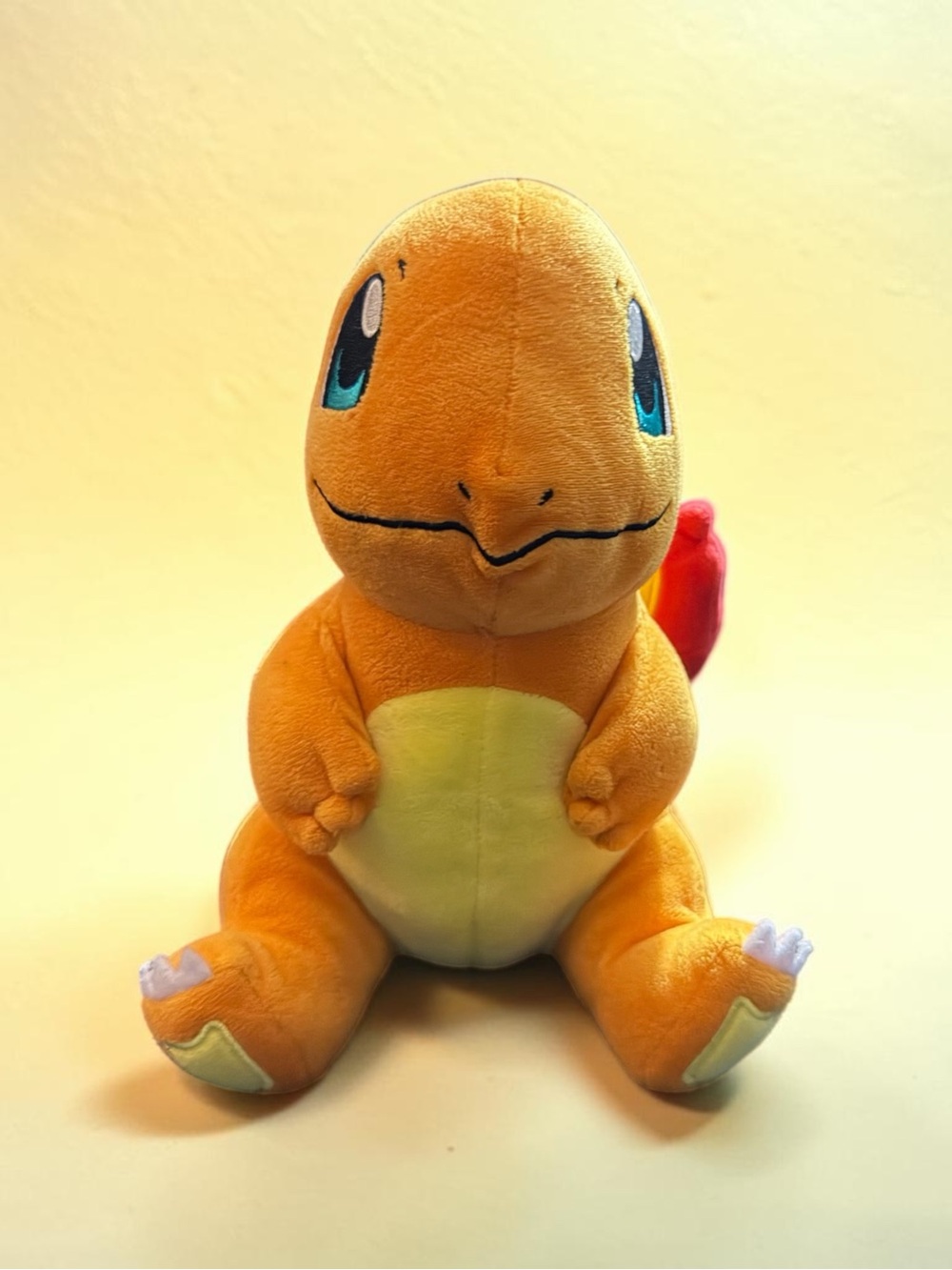 Pokemon Orange & Cream Charmander Plush Stuffed Toy